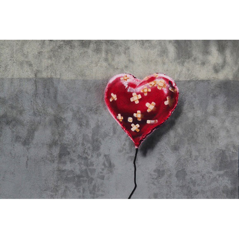 «Broken Heart», impression sur toile tendue, H 12 po x l 18 po x P 1,5 po