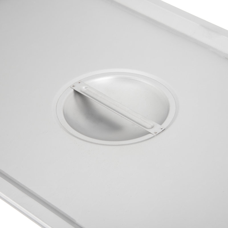 Couvercle rectangulaire en acier inoxydable DuraPan ™