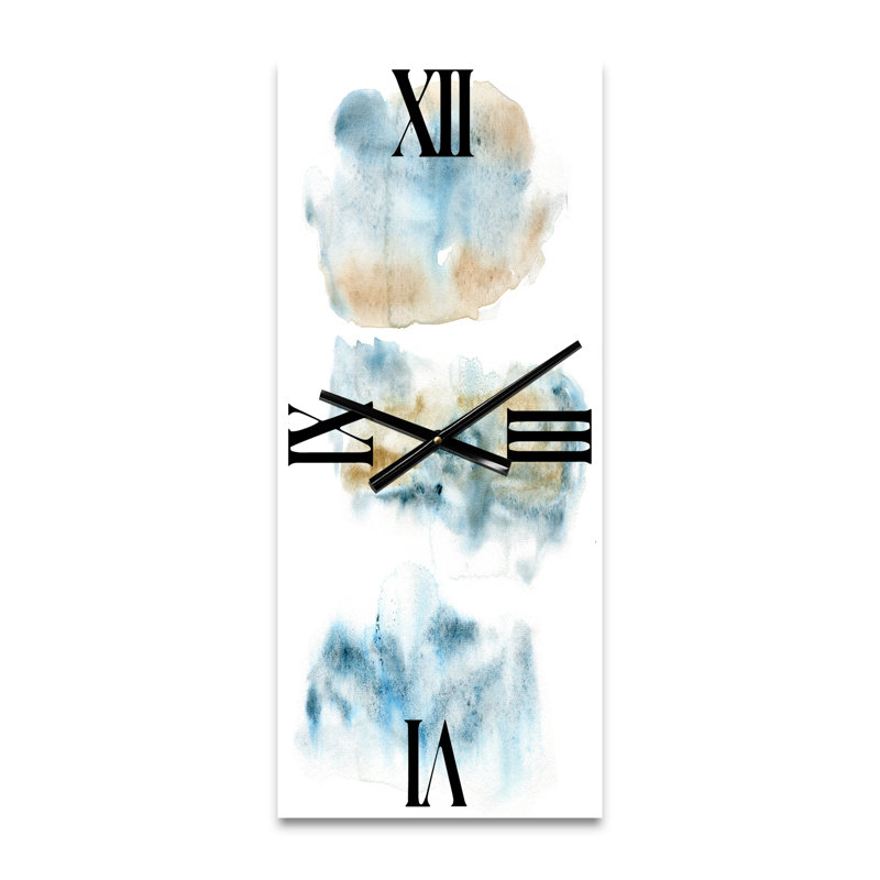 Horloge murale Abstract of Clouds III, Grand