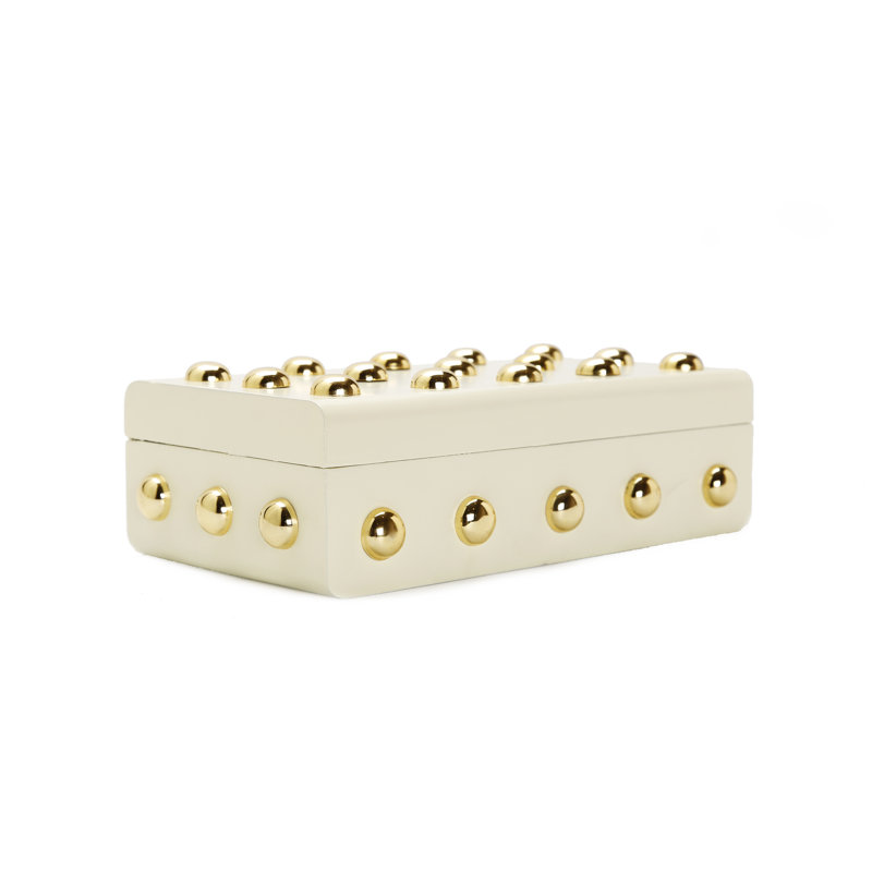 Boîte décorative, Beige