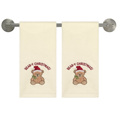 Ensemble de 2 essuie-mains Avanti Teddy Bear