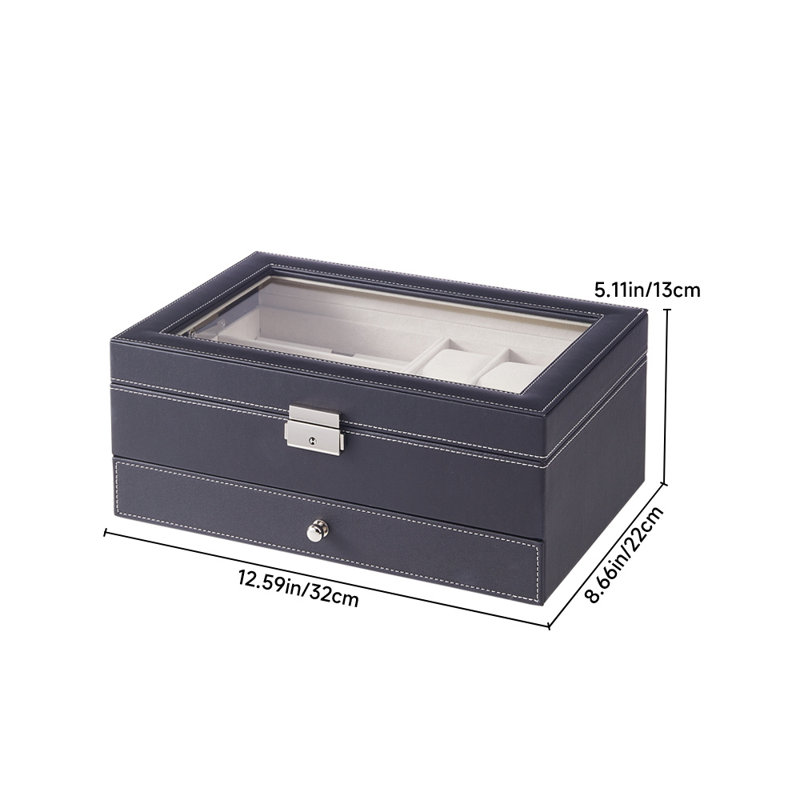 PU Leather Jewellery Box +