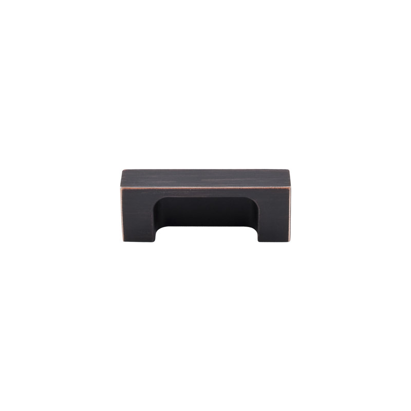 Modern Metro Finger Pull, 2" Center to Center, Tuscan Bronze