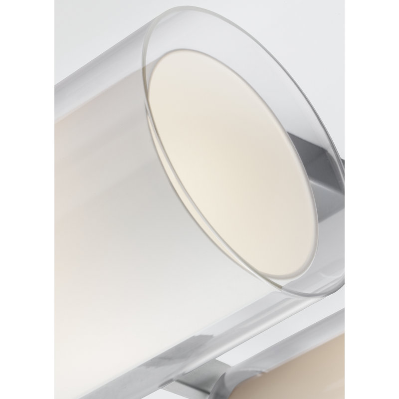 Plafonnier encastré 1 lumière Esmeralda, Nickel satiné