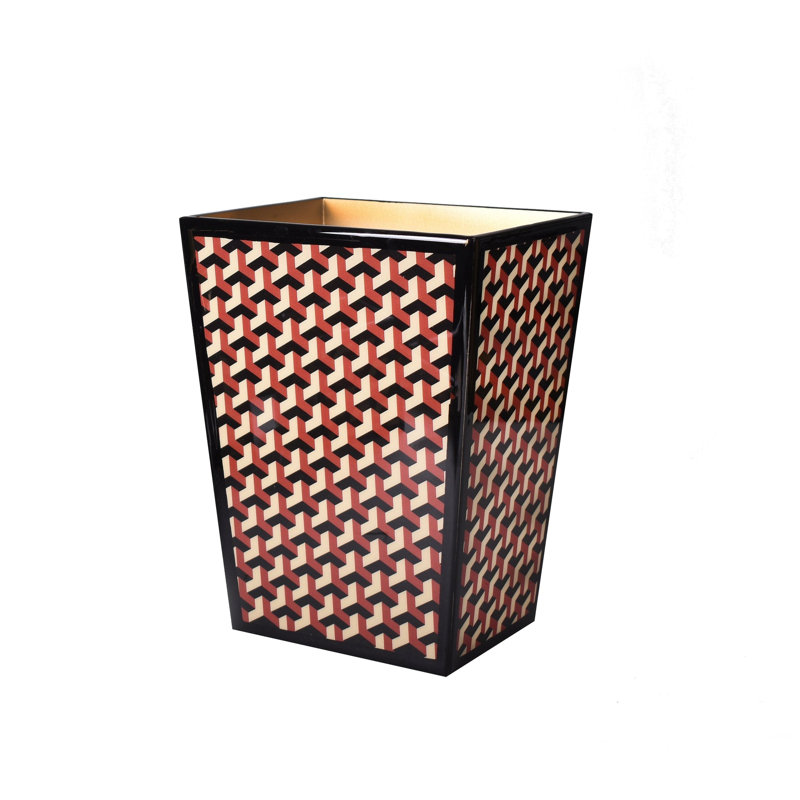 Geo Wastebasket + Liner
