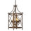 Rosette 4 - Light Lantern Drum Chandelier