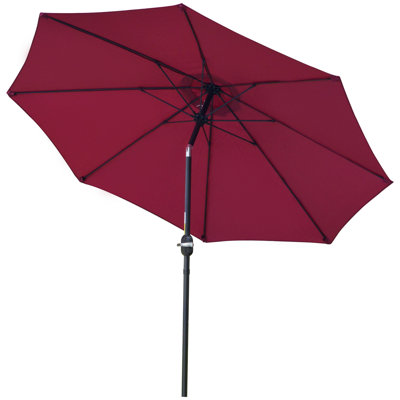 Brence 265cm Tilt Market Parasol