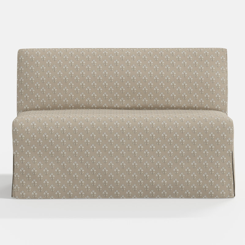 Stoffer Home x Cloth and Co. Lindy Upholstered Bench, Francie Tan