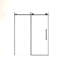 Porte de douche sans cadre en verre trempé transparent antidéflagrant l 60 po x H 76 po-113918432