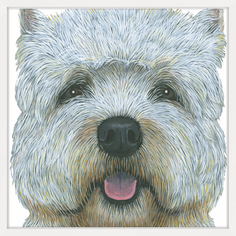 Brenda Booth - Single Picture Frame Painting, 51cm H x 51cm W x 3.81cm D