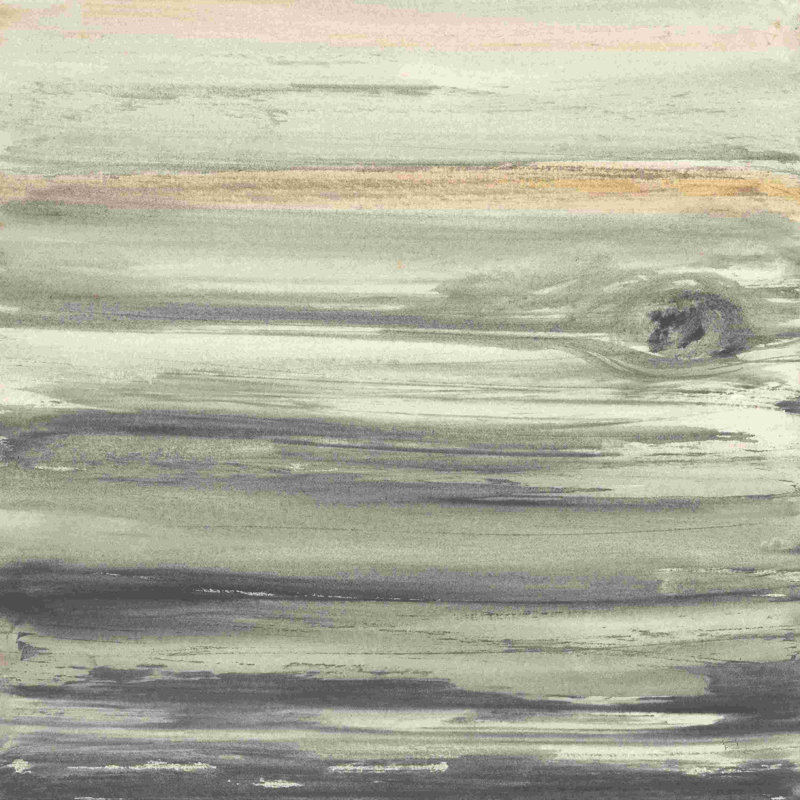 Panneau de bois III par Chris Paschke - peinture sur toile tendue, H 12 po x l 12 po, Cadre flottant blanc, Non