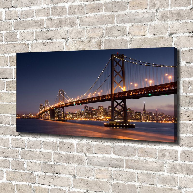San Francisco Bridge - Wrapped Canvas Print