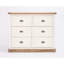 6 Drawer 110cm W Double Dresser-20586823