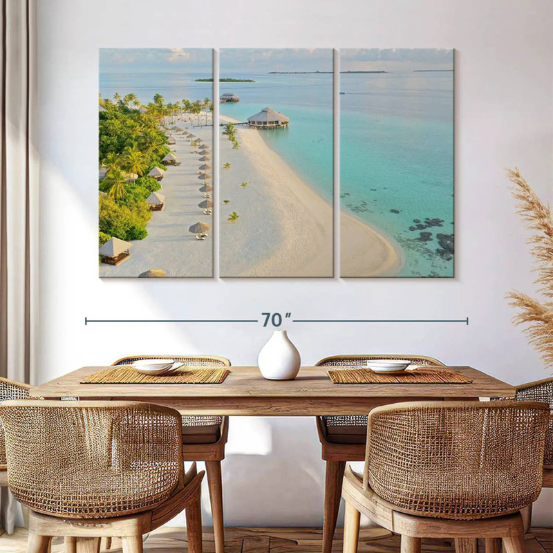 Gillard Dhonfanu Island Coast, H 42 po x l 65 po