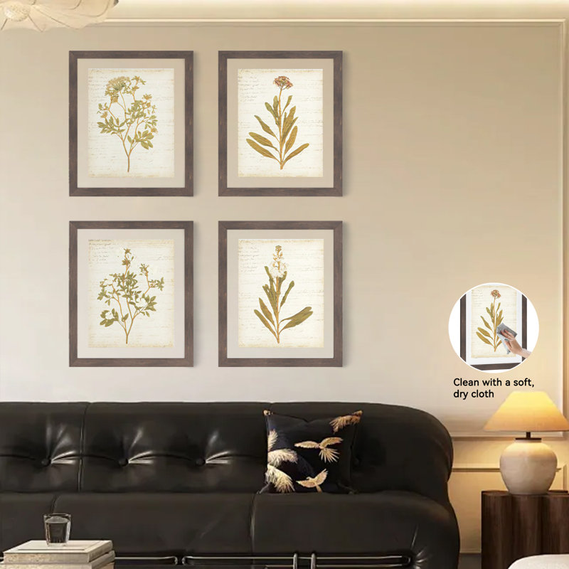 " Plants " 4 - Pieces