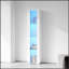 Élégante armoire latérale avec lampe à bande en aluminium pour une meilleure visibilité et un rangement parfait pour les maisons modernes.