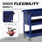26'' W Metal Side Chest with Wheels-803910209