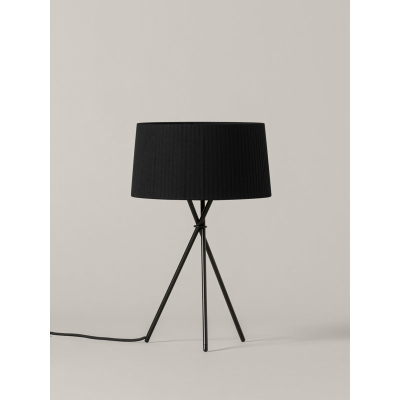 Metal Tripod Lamp, Black
