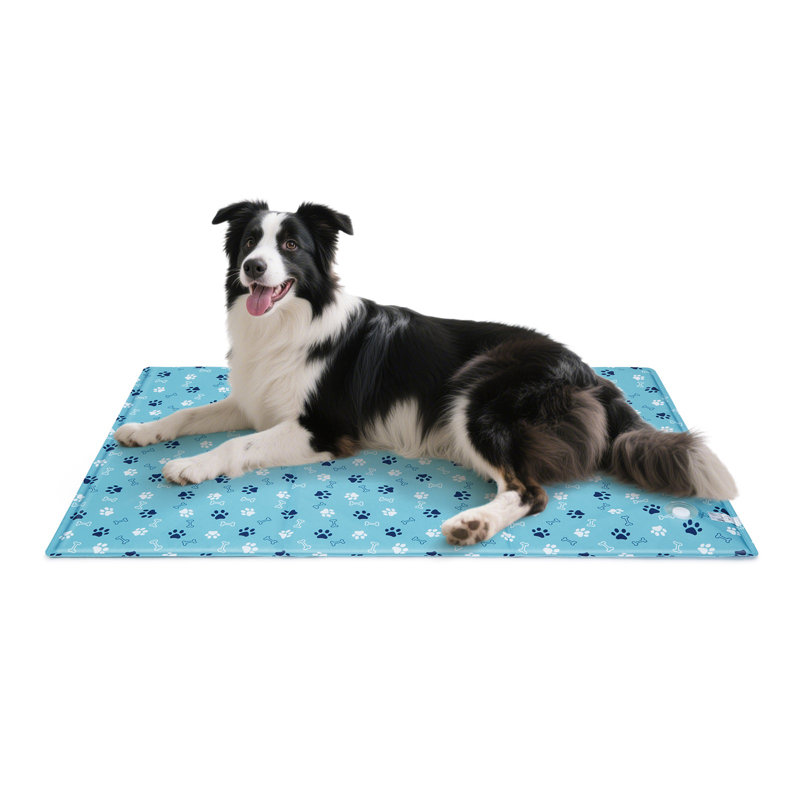 Tapis de refroidissement pour animaux pour l'intérieur et l'extérieur, H 2,36 po x l 15,75 po x P 15,75 po