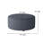 Weigand 39" Wide Round Abstract Cocktail Ottoman-1027230945