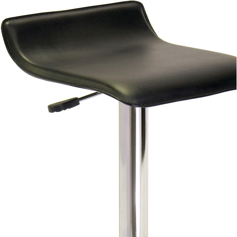 Tabouret tournant à hauteur réglable Houck Spectrum, Noir