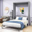 Lit escamotable peu encombrant, conception d'armoire pliable-616703711
