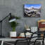 «Snow Covered Maroon Bells» par Jonathan Ross, art mural en verre acrylique,-448164087