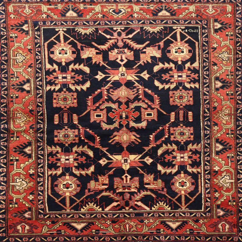 Oriental Indoor Rug, Round 4'