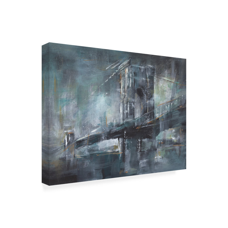 «Illuminated Crossing I» sur toile, H 14 po x l 14 po