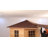 Canadian Red Cedar Wet Dry Outdoor Sauna with Asphalt Roof - 8 kW UL Certified Heater - 8 Person-56460730