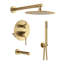 Circular Wall Mounted with Rough-In Valve-116826300