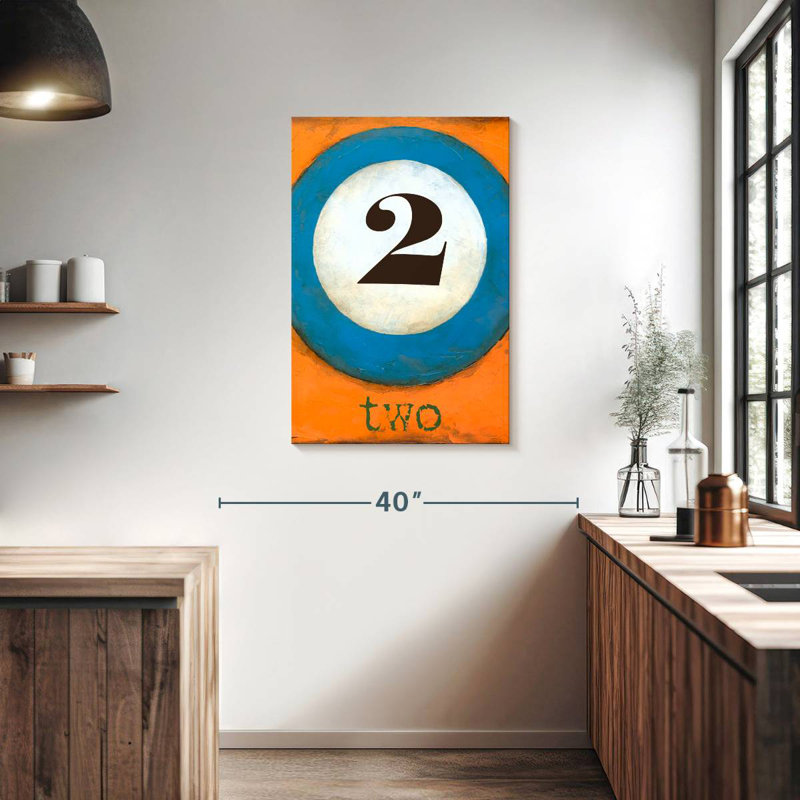Senne Graphic Pool II, 36" H x 24" W