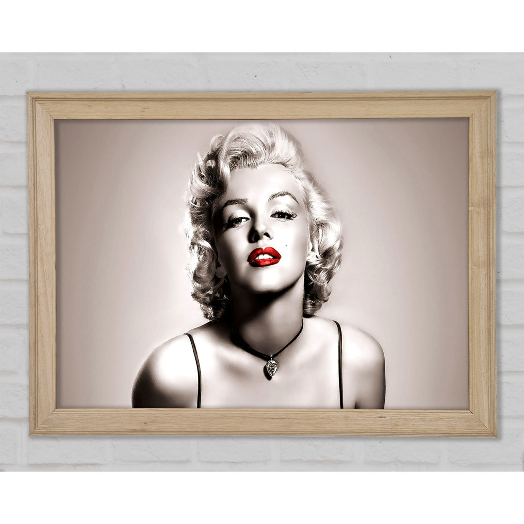 Marilyn Monroe 6 - Einzelne Bilderrahmen Kunstdrucke