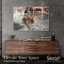 Décoration côtière Resort Tiger I Shadowbox Print par Notoriart, cadre noir, 45 x 30-1639305434-1639305435