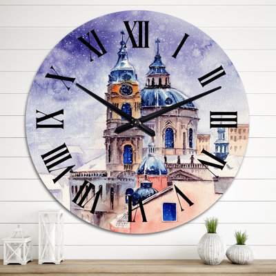 Horloge murale surdimensionnée