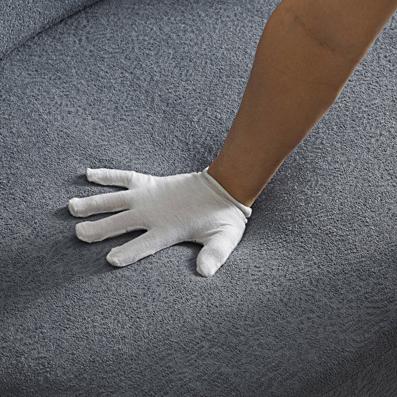 Canapé-lit pliant avec coussin, Gris