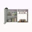 Armoire de cuisine murale finition bois-1399052413