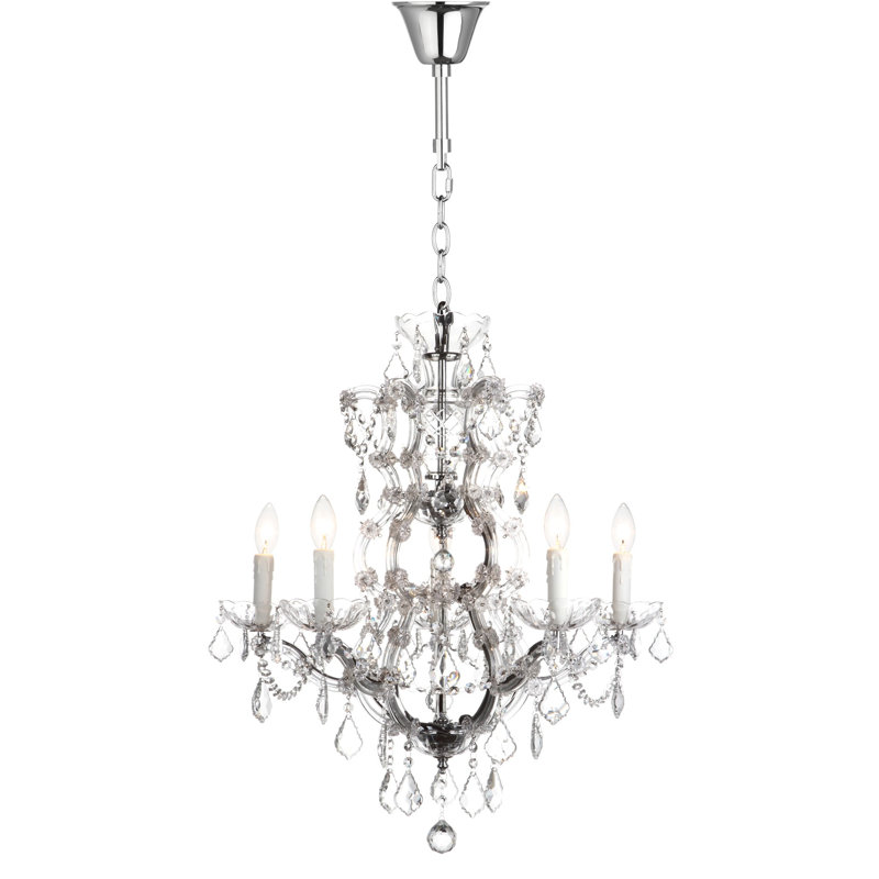 Lustre en cristal 6 lumières Filton