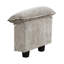 Canapé modulaire en chenille 4 modulaires avec housses de coussin amovibles et accoudoirs avec cadre en contreplaqué avec capacité de 300 lb par siège