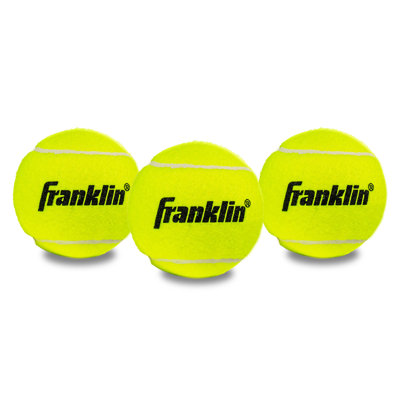 Ensemble de 3 balles de tennis Franklin Sports