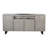 Zeka TV Media Entertainment Console, Fluted Doors, Light Gray 72 Inch-88863983