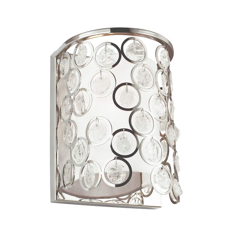 Uriah Glass Flush Mounted Sconce