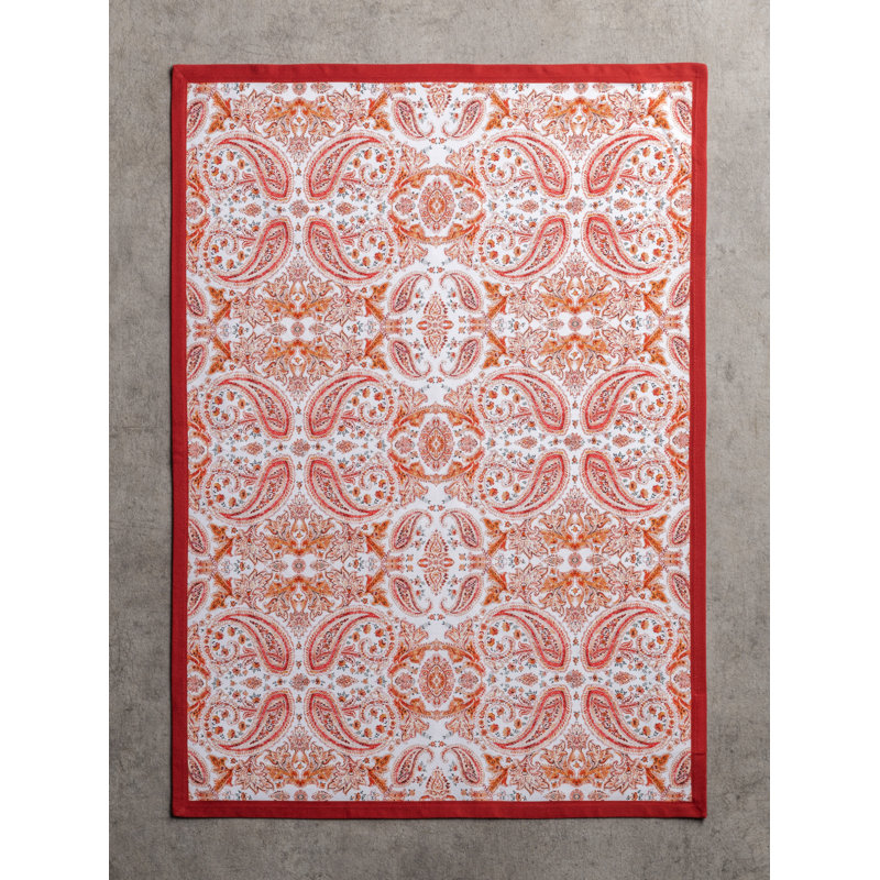 Maison d'Hermine Orient Ensemble de 3 torchons de cuisine 100 % coton - 51 x 70 cm