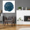 «Horoscope Libra» par Moira Hershey, art mural en verre acrylique
