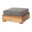 Arrihanna Outdoor Teak Ottoman-1651971644