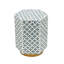 Table d'appoint hexagonale