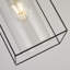 1 - Light Matte Black Lantern Pendant