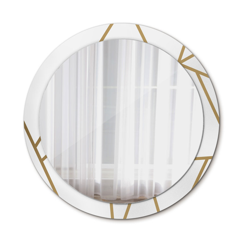 Huldar Glass Flat Wall Mirror