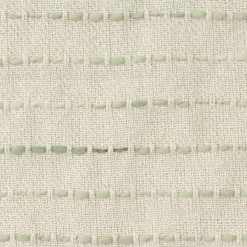 Housse de coussin Dash Sage / Ivory, Polyester/Polyfill