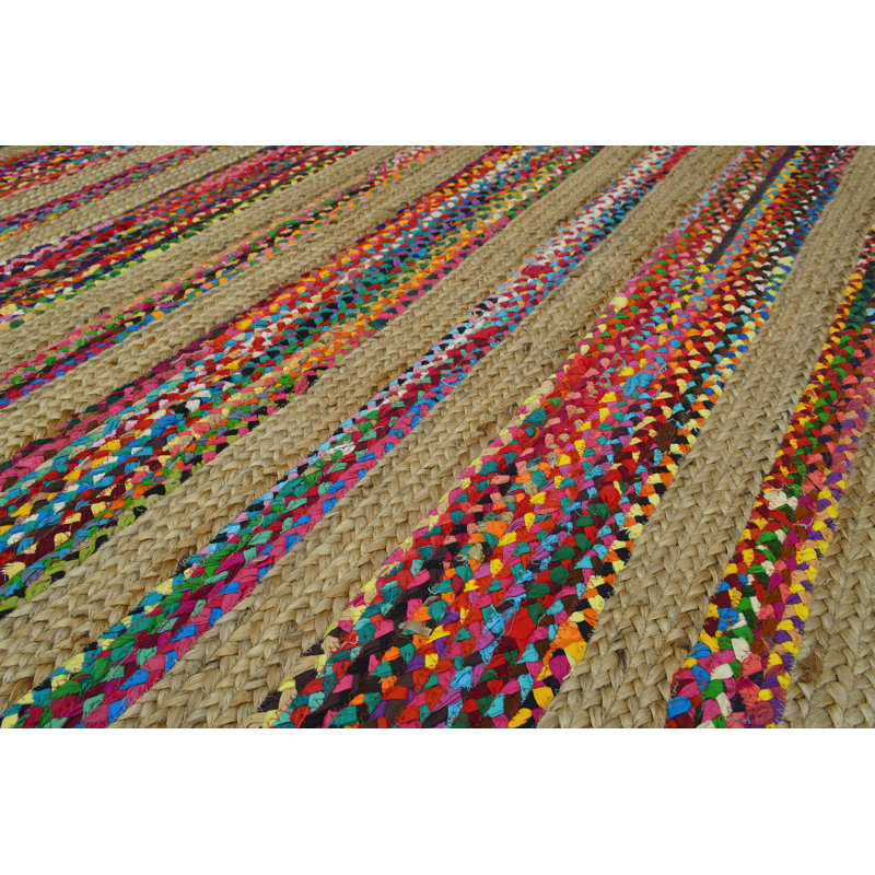 Minnesota Striped Hand Woven Area Rug, Rectangle 160 x 230cm